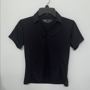Lady Hagen Black Golf Polo